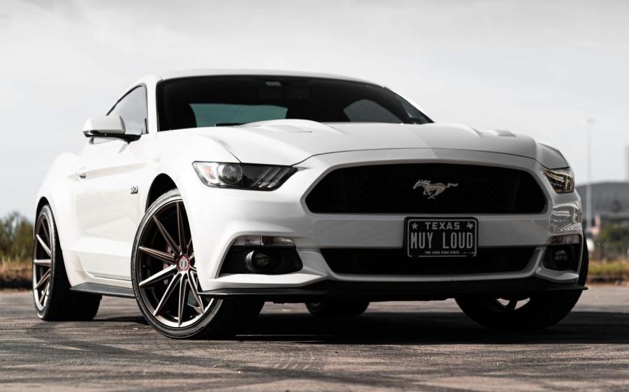 Ford Mustang GT by EVS Motors on Vossen Wheels (VFS-10) '2019
